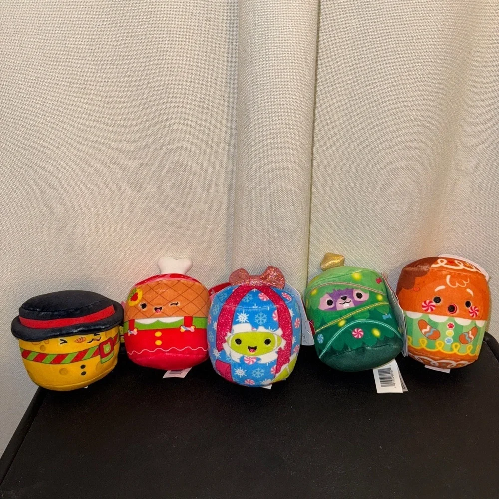 Squishmallow Dog Toys (5 toys) NWT